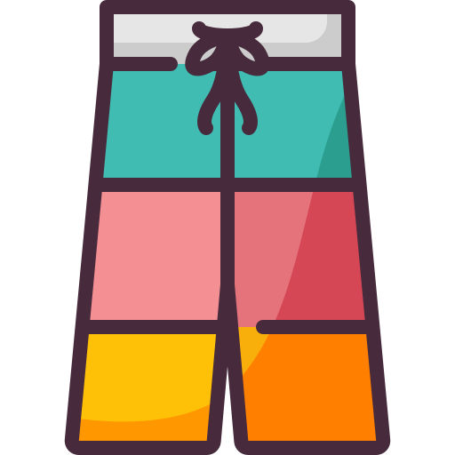 Swimming trunks Generic Outline Color icon