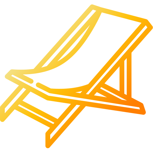 lounge stoel Generic Gradient icoon