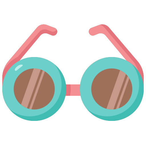 zonnebril Generic Flat icoon