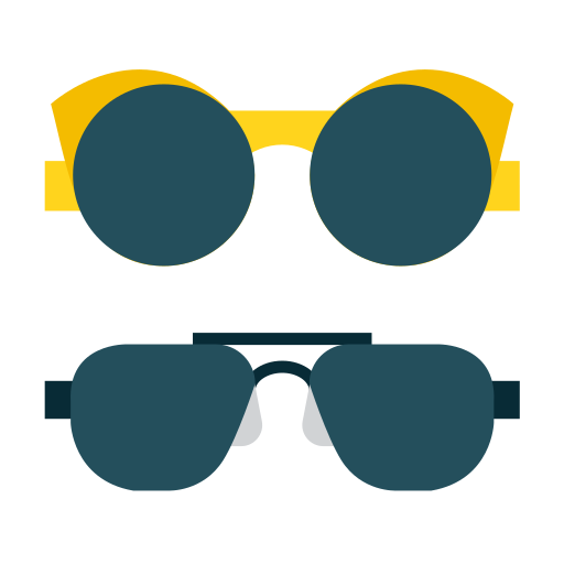 okulary słoneczne Generic Flat ikona