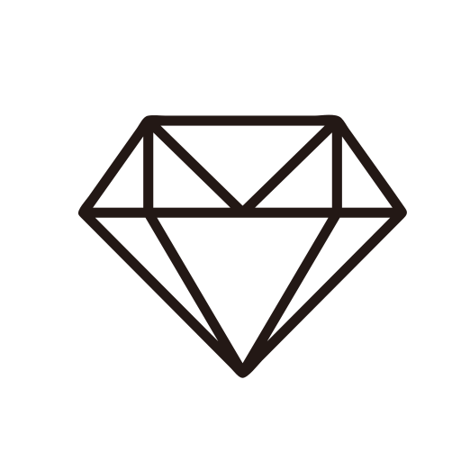 Diamond Generic Detailed Outline icon