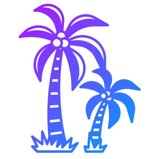 Palm tree Generic Flat Gradient icon