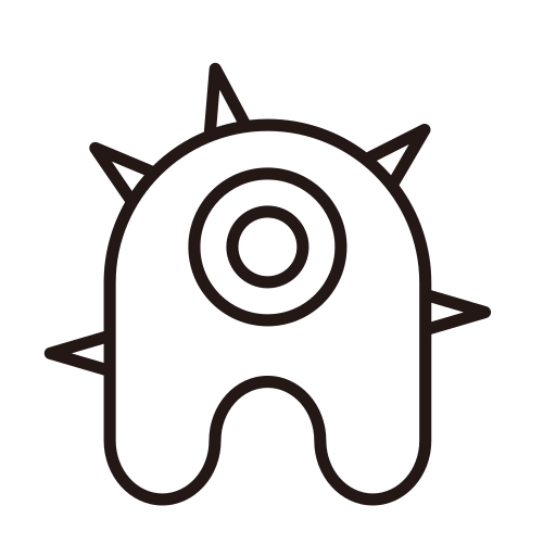 monster Generic Detailed Outline icon