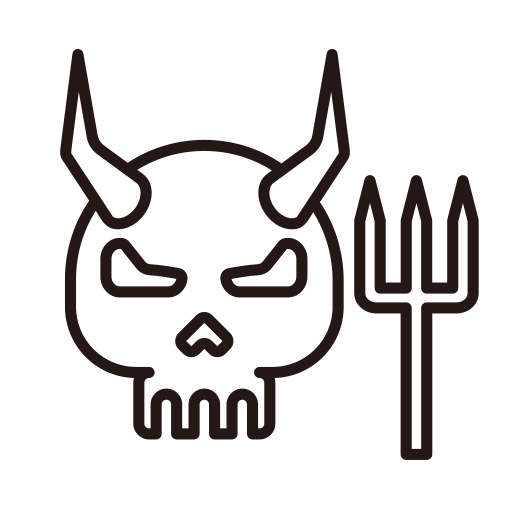 Demon Generic Detailed Outline icon