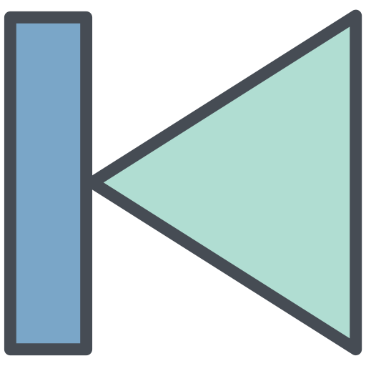 zurück-button Generic Outline Color icon