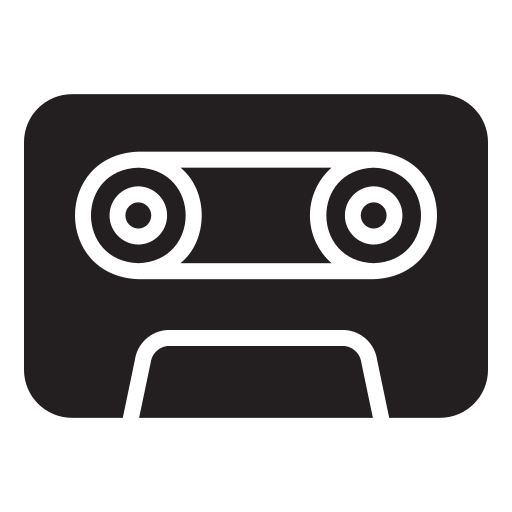 kaseta Generic Glyph ikona