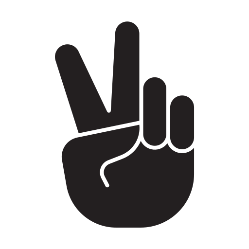 Peace Generic Glyph icon