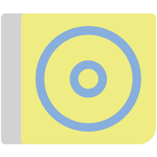 okładka cd Generic Flat ikona