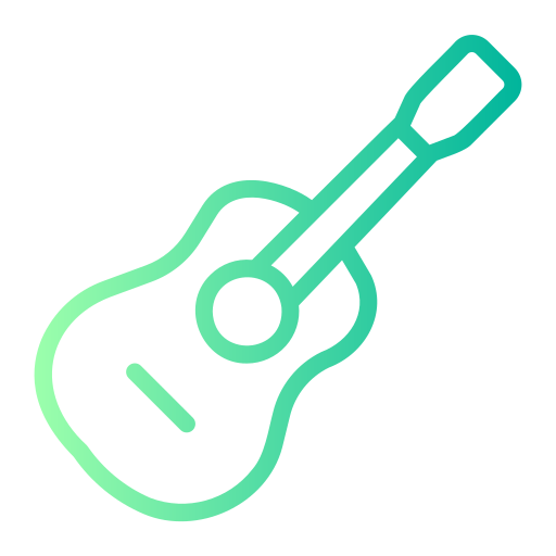 ukulele Generic Gradient ikona