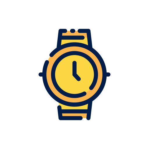 Wristwatch Good Ware Lineal Color icon