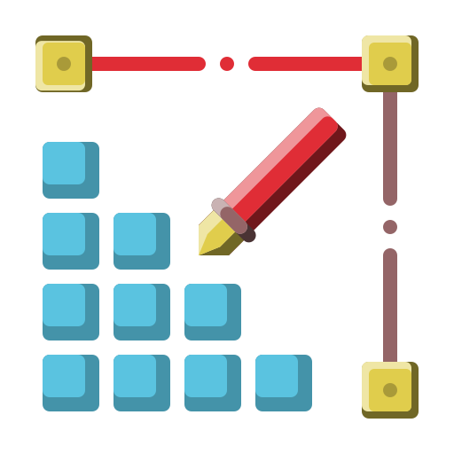 pixel Generic Flat icoon