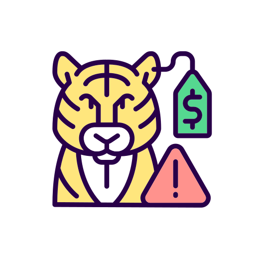 Exotic animal Generic Outline Color icon