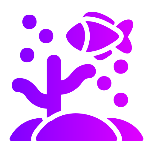 korallenriff Generic Flat Gradient icon