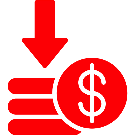 Money loss Generic Flat icon