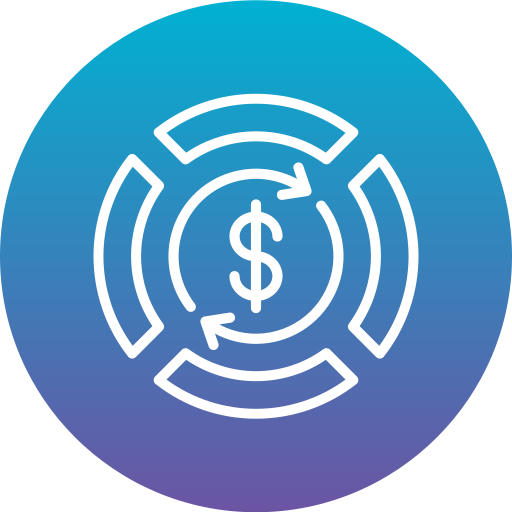 Revenue Generic Flat Gradient icon