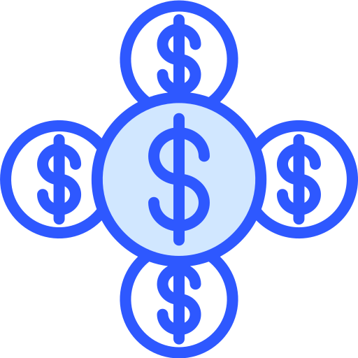Money Generic Blue icon