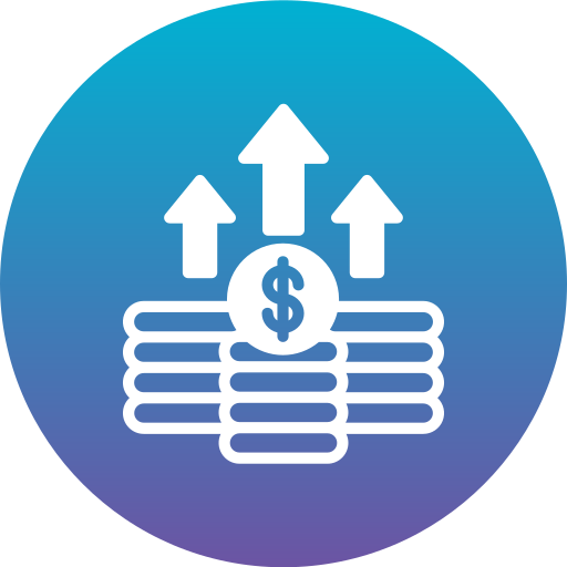 monedas Generic Flat Gradient icono