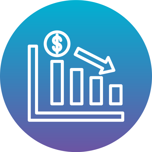 Loss Generic Flat Gradient icon