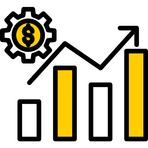 wzrost pieniędzy Generic Fill & Lineal ikona