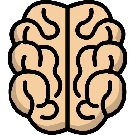 cerveau Generic Outline Color Icône