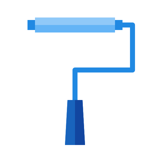 ペイントローラー Generic Blue icon