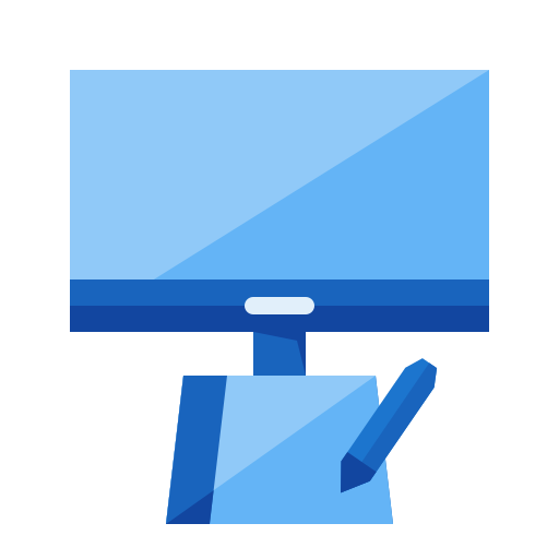 パソコン Generic Blue icon