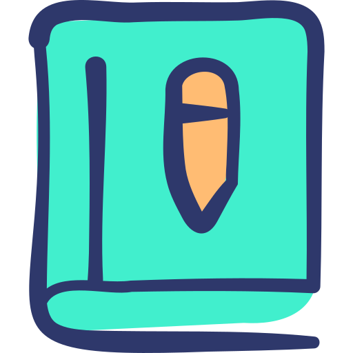 skizzieren Basic Hand Drawn Lineal Color icon