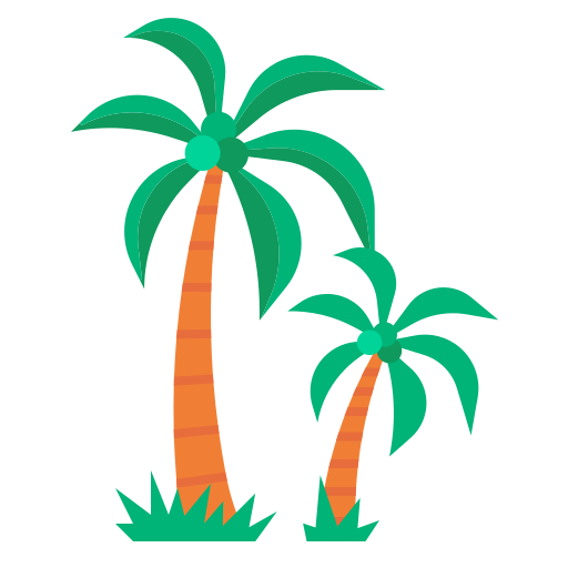 palmera Generic Flat icono