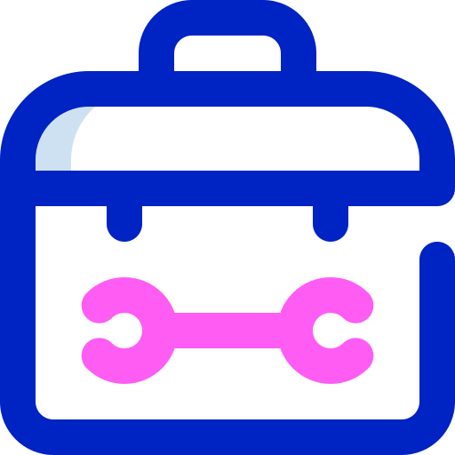caja de herramientas Super Basic Orbit Color icono