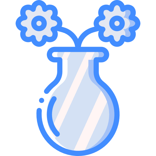 Vase Basic Miscellany Blue icon