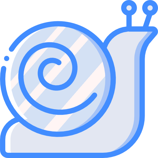 달팽이 Basic Miscellany Blue icon