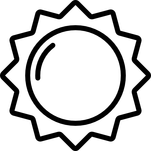 태양 Basic Miscellany Lineal icon
