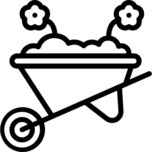 carretilla Basic Miscellany Lineal icono