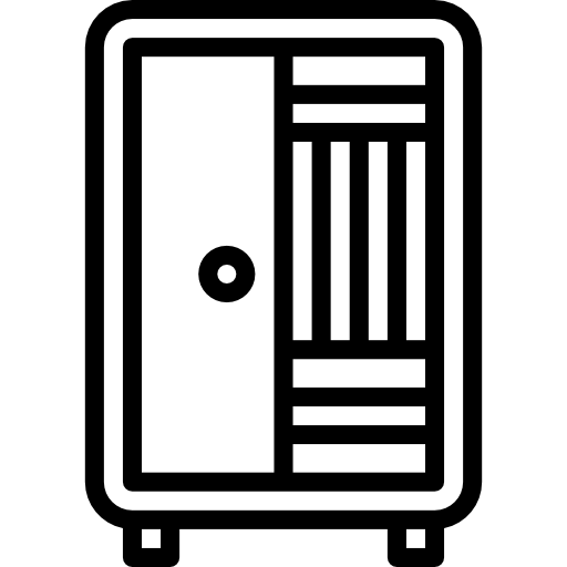 kleiderschrank Basic Miscellany Lineal icon