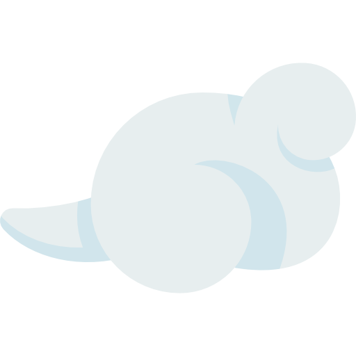 Cloud Kawaii Flat icon