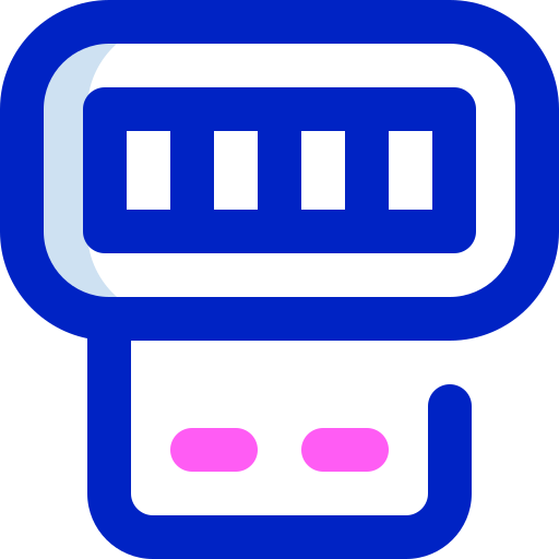 medidor de electricidad Super Basic Orbit Color icono