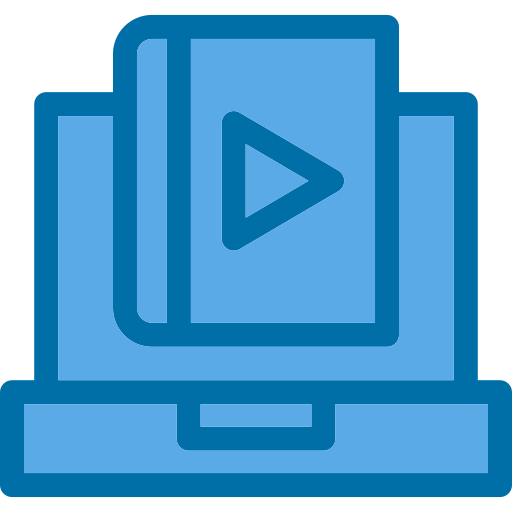 tutorial video Generic Blue icona