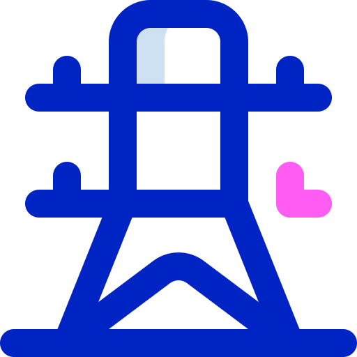 torre eléctrica Super Basic Orbit Color icono