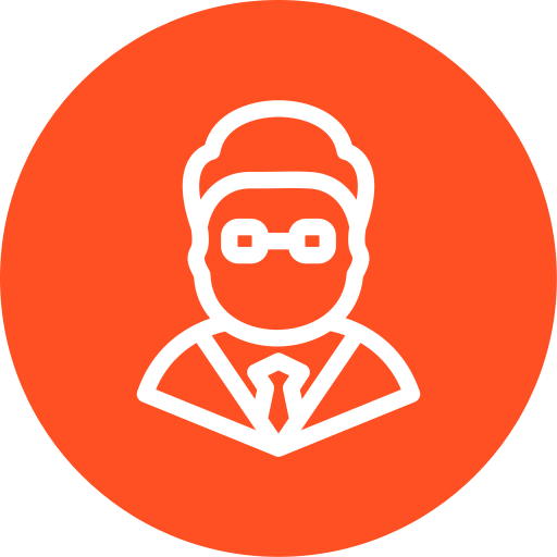 Male professor Generic Flat icon