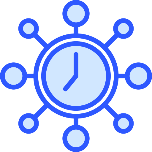 이해관계자 Generic Blue icon