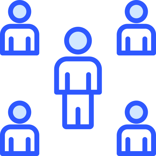 interessengruppen Generic Blue icon