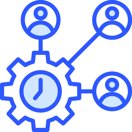 Stakeholder Generic Blue icon