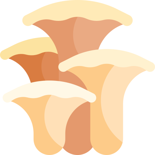 버섯 Kawaii Flat icon