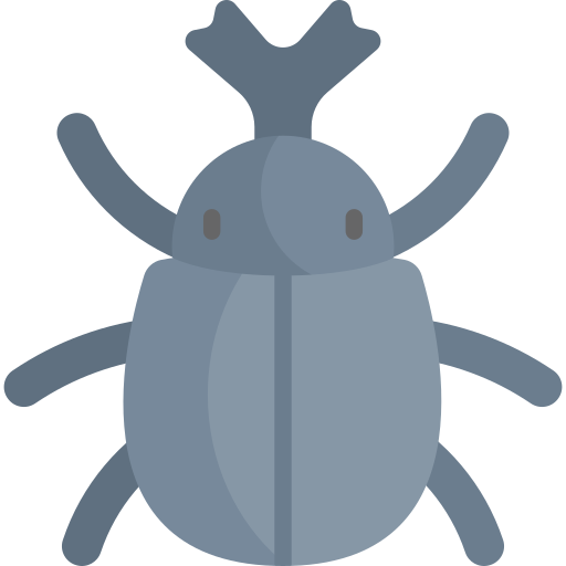 甲虫 Kawaii Flat icon