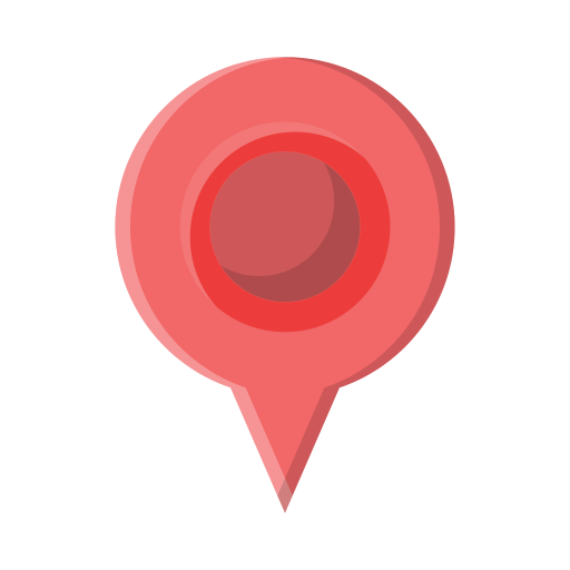 kaart locatie Generic Flat icoon