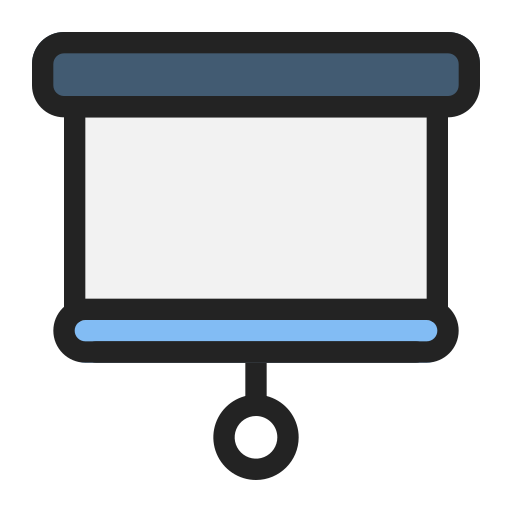 schermo Generic Outline Color icona
