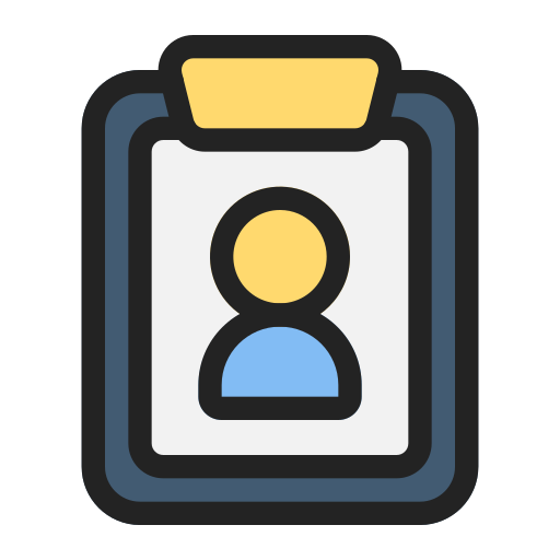 ausweis Generic Outline Color icon