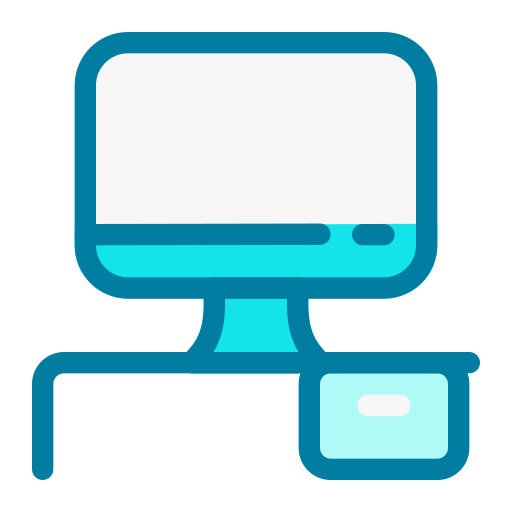 computer Generic Blue icon