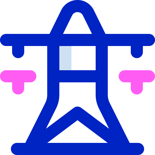 전기 타워 Super Basic Orbit Color icon
