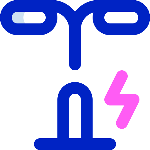 straßenlaternen Super Basic Orbit Color icon
